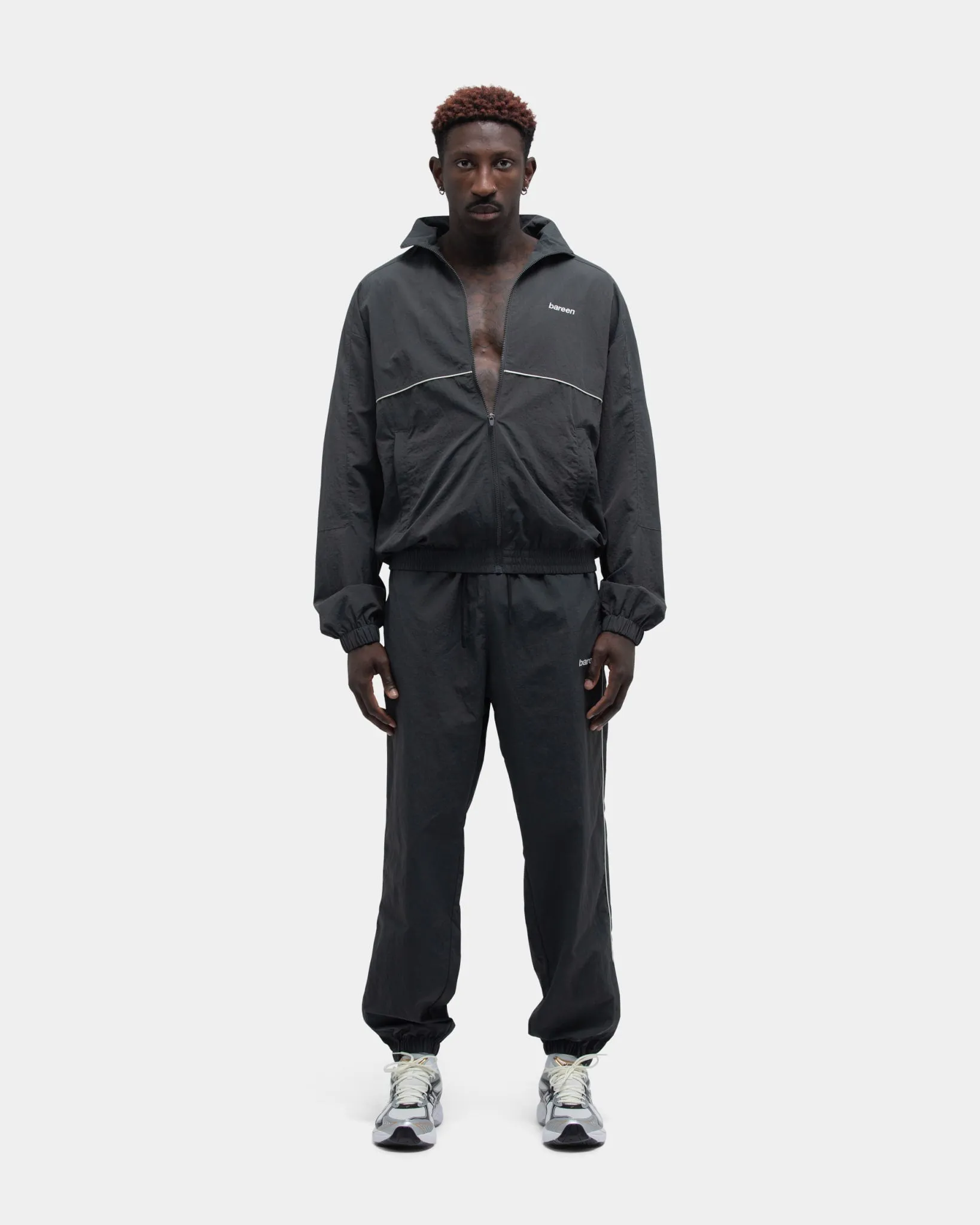Bayley Track Jacket, Men - Pirate Black