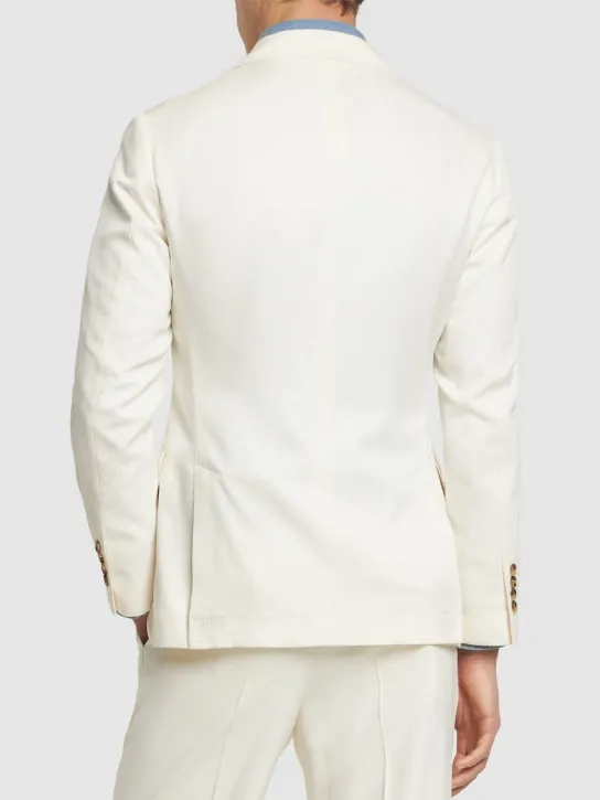 Brunello Cucinelli   Silk single breasted suit 