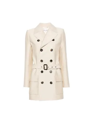 Cotton and Wool Saharienne Jacket