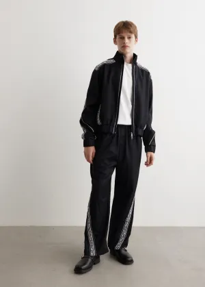 Decorative Tape Track Jacket