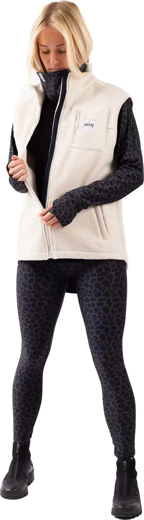 Eivy Women&#x27;s Lumberjackie Sherpa Vest Faded Cloud | Buy Eivy Women&#x27;s Lumberjackie Sherpa Vest Faded Cloud here | Outnorth