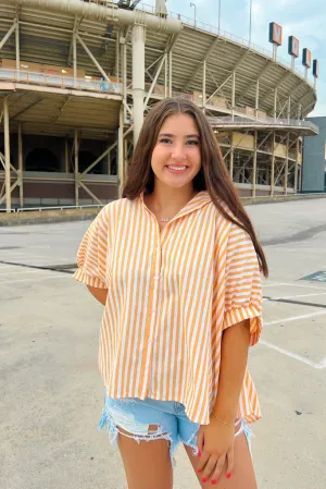 Go Vols Striped Shirt