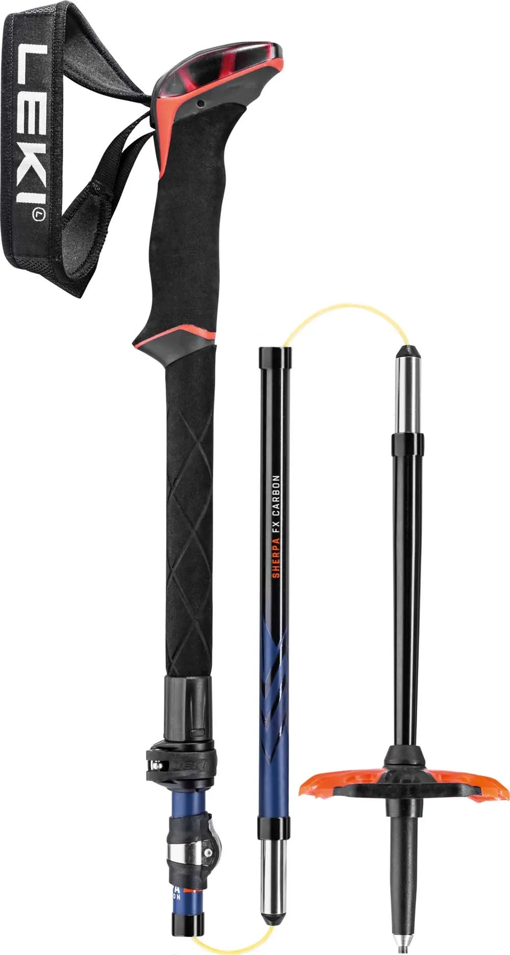 Leki Sherpa FX Carbon Midnight Blue-Darkblue-Red | Buy Leki Sherpa FX Carbon Midnight Blue-Darkblue-Red here | Outnorth