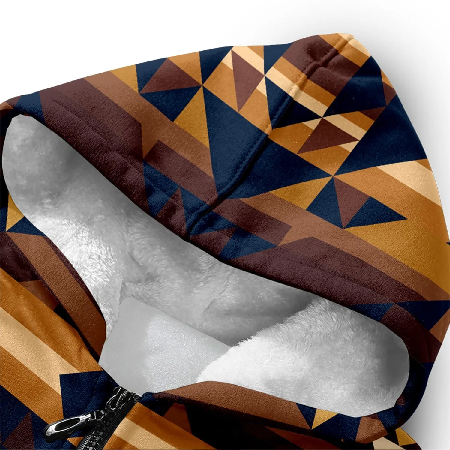 Marron Cloud Sherpa Hoodie