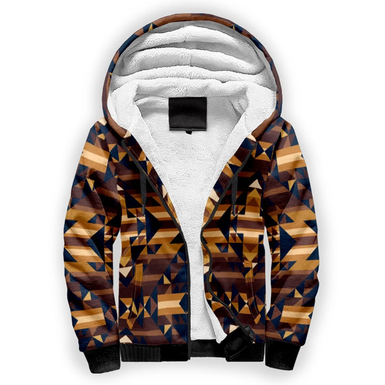 Marron Cloud Sherpa Hoodie