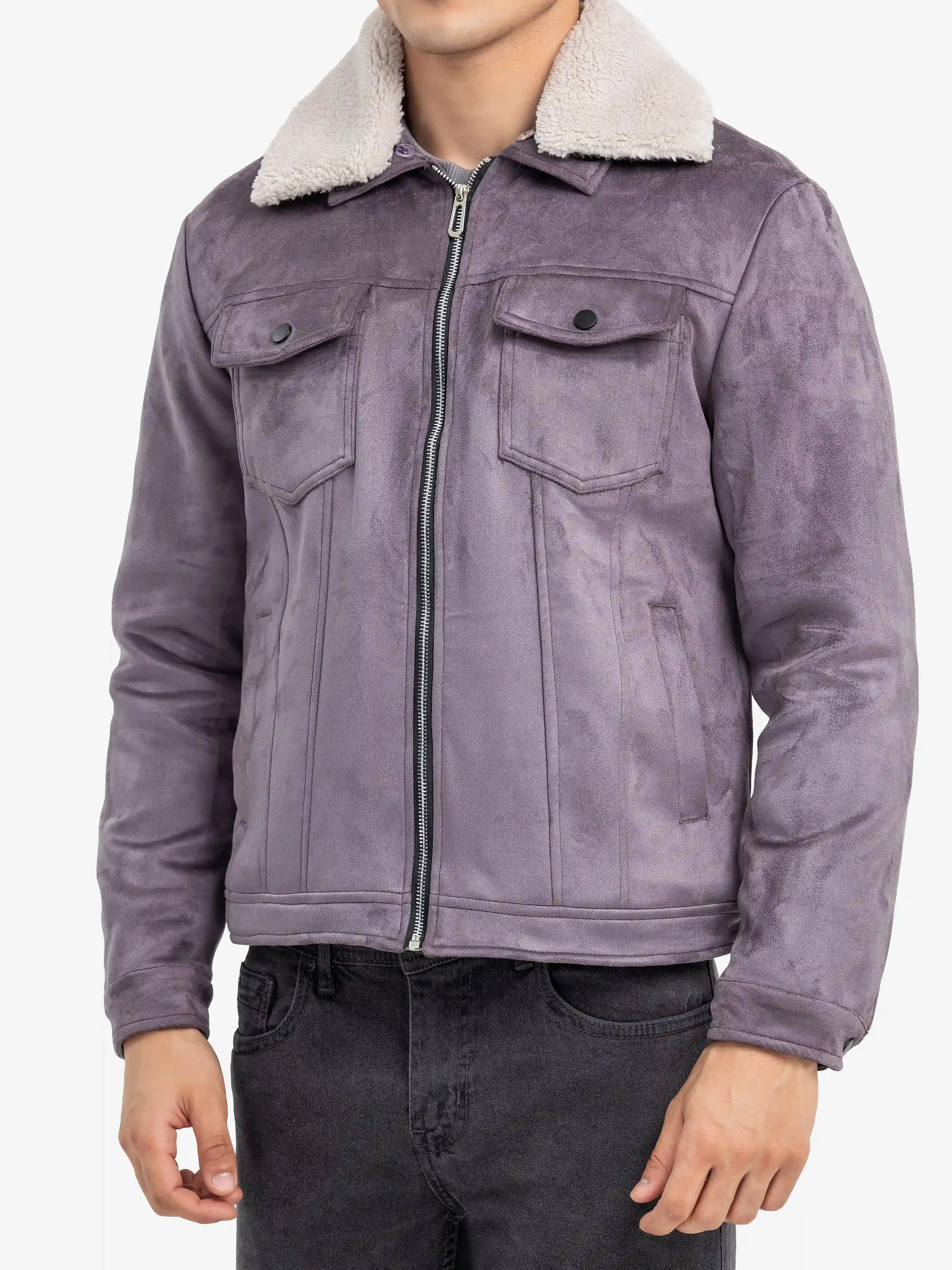Men's Light Plum Jacket - EMTJ24-015