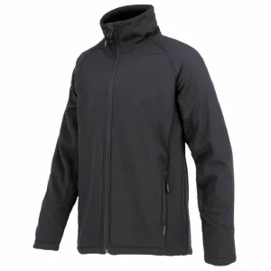 Men'S Sports Jacket Joluvi Softshell Sherpa Black