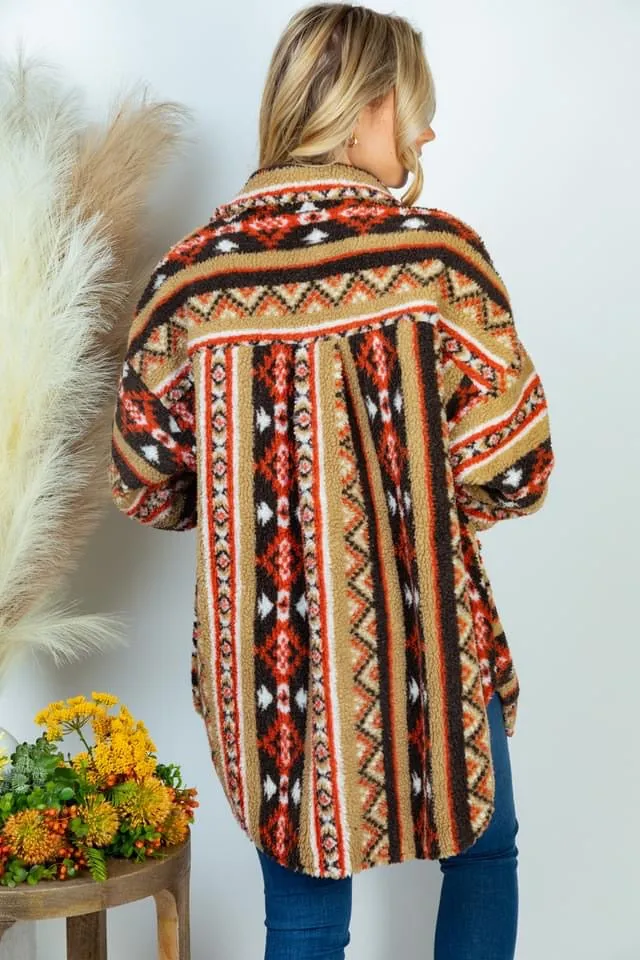 Red Dirt Road Aztec Jacket