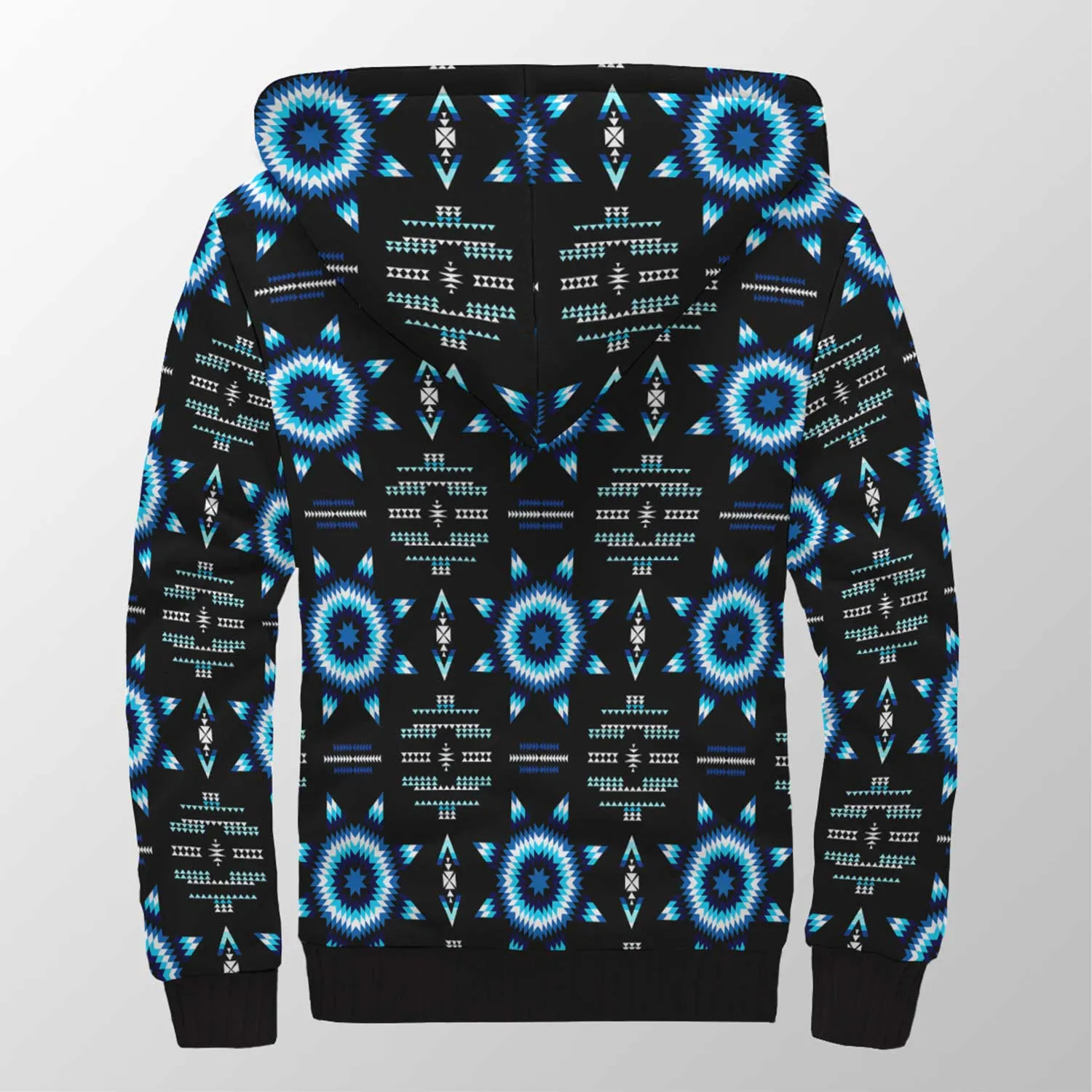 Rising Star Wolf Moon Sherpa Hoodie