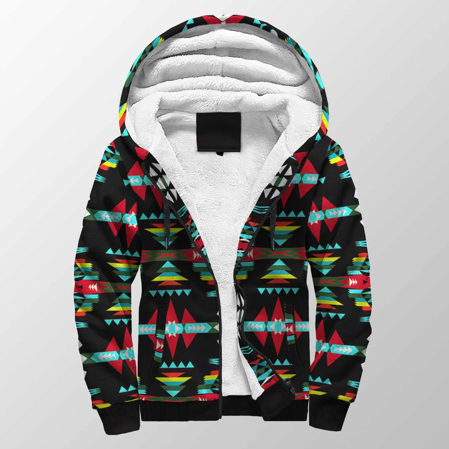 River Trail Sunset Sherpa Hoodie