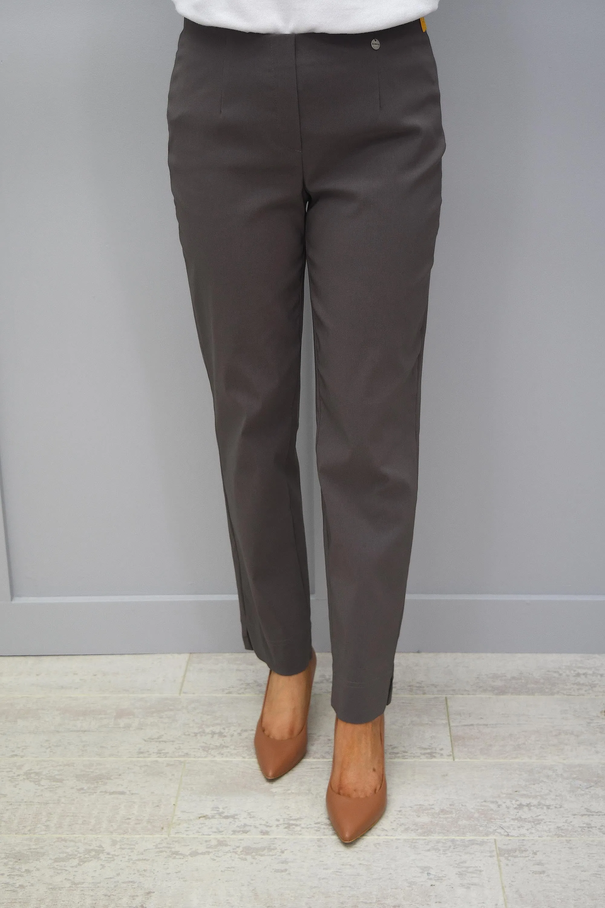 Robell Marie Mink Trousers Petite 29"- 51412 5499 38K