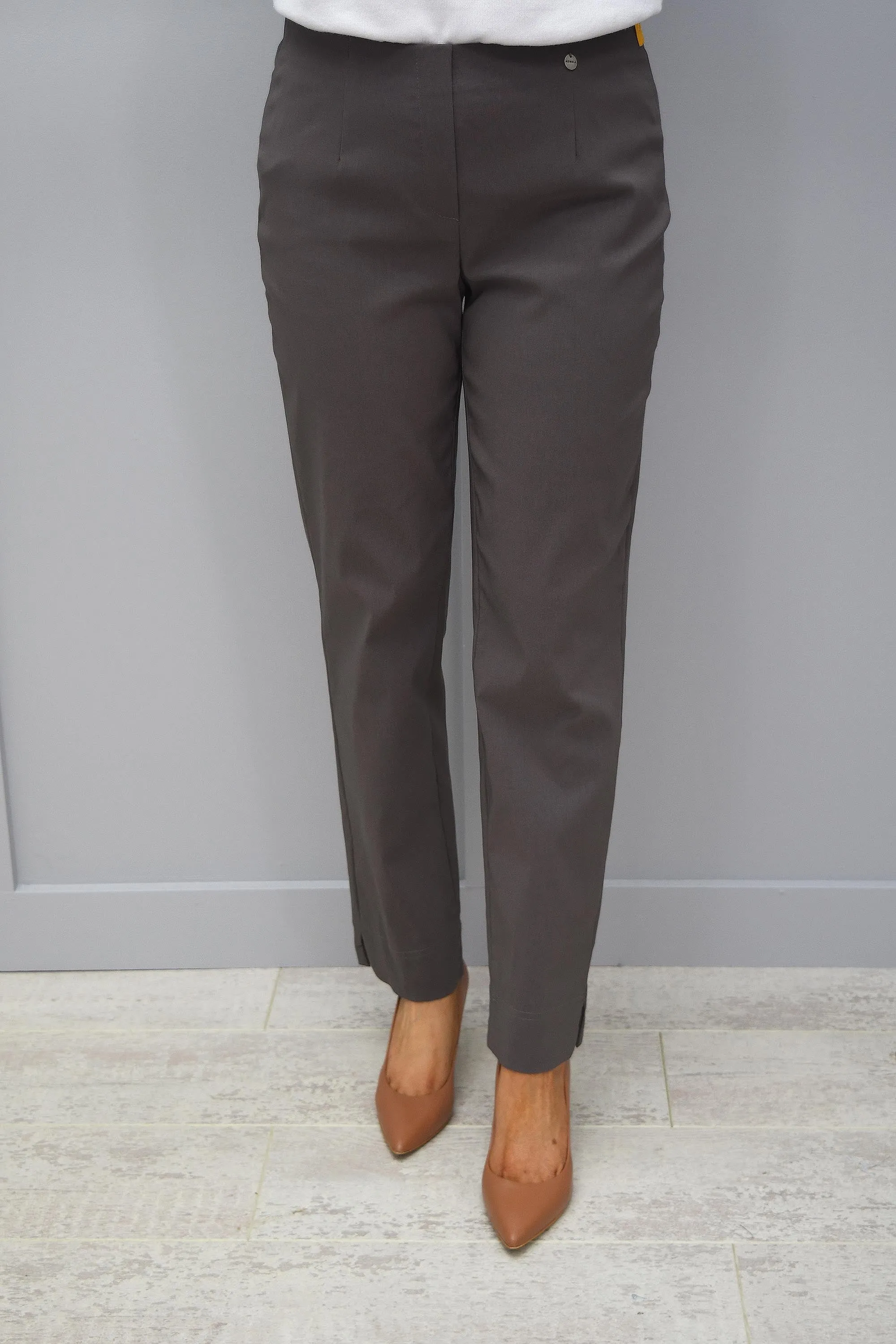 Robell Marie Mink Trousers Petite 29"- 51412 5499 38K