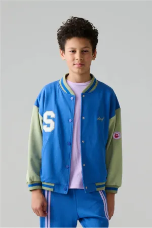 Sherif Monday College Jacket Royal Blue