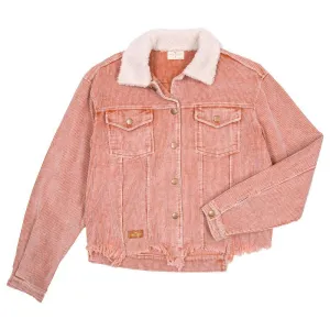 Simply Southern - Acid Wash Jacket, CHESNUT