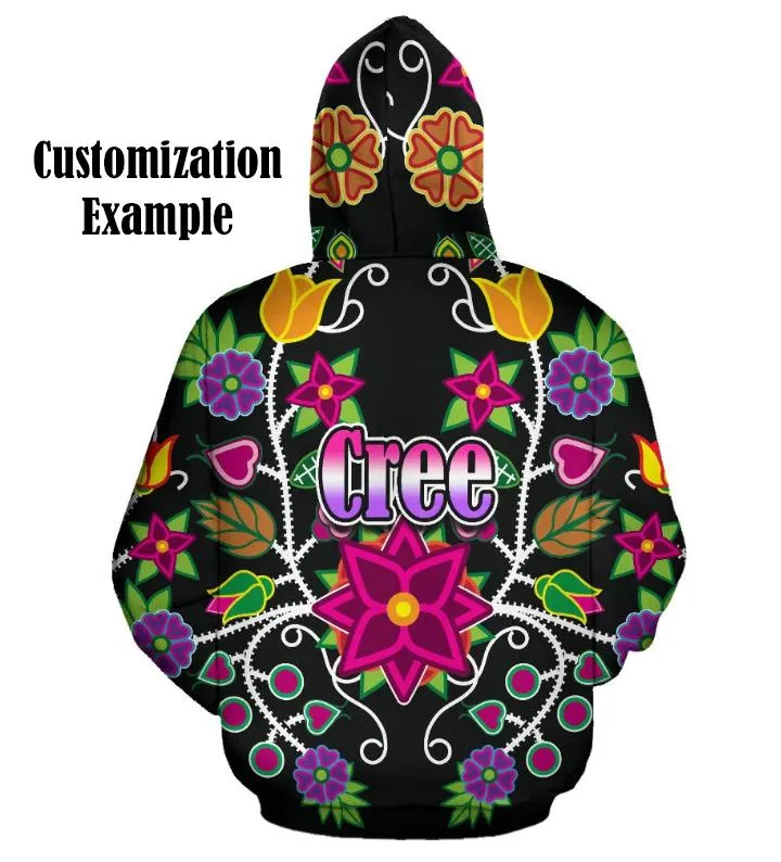 Strawberry Dreams Midnight Sherpa Hoodie