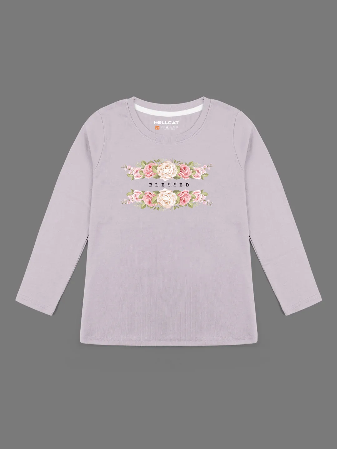 Trendy Printed Round Neck with Short Sleeve /Long Sleeve Multi colour Tshirts for Girls - Pack of 3