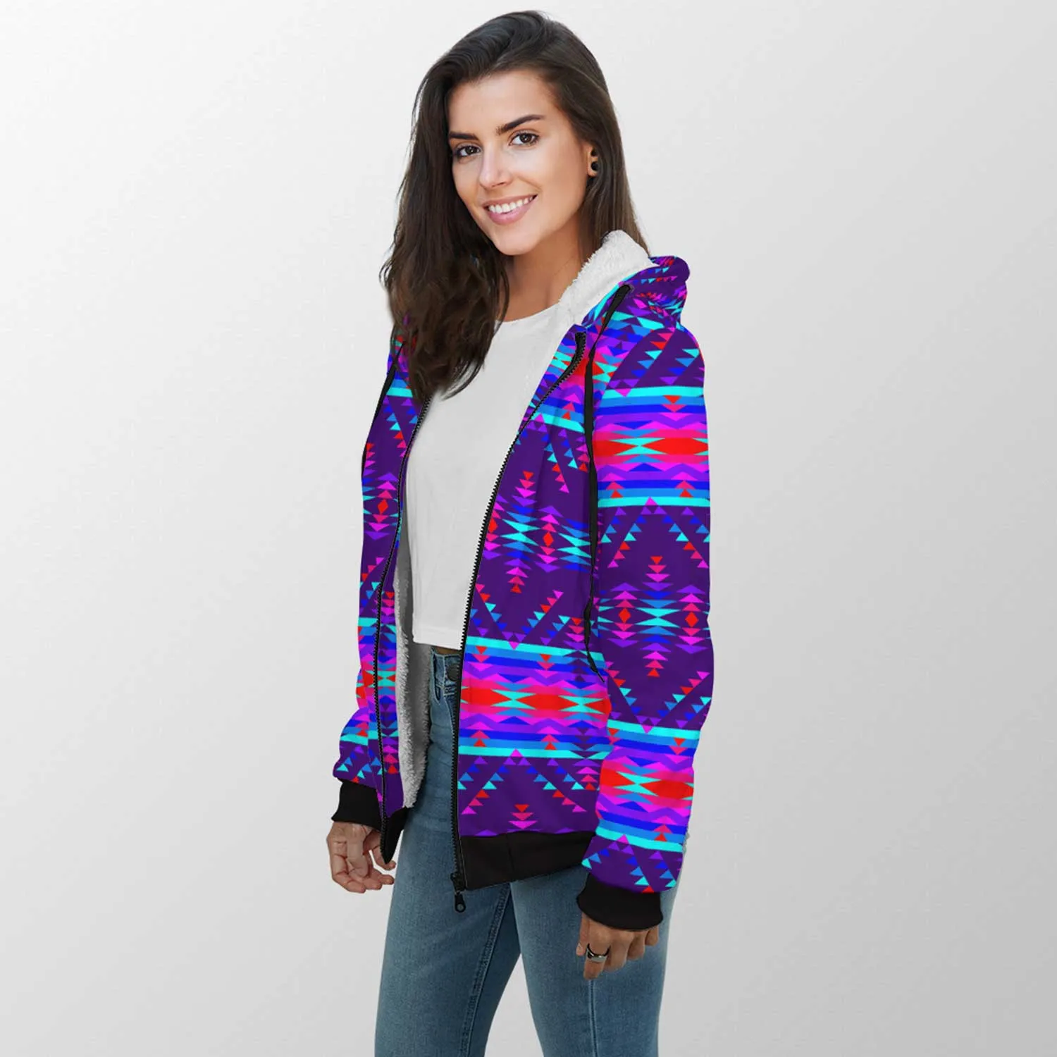 Vision of Peace Sherpa Hoodie
