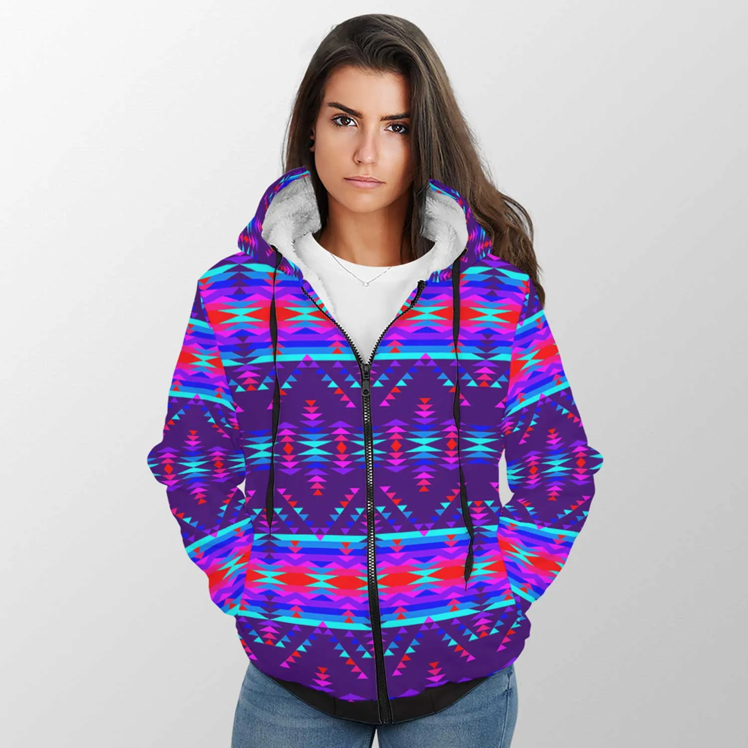 Vision of Peace Sherpa Hoodie