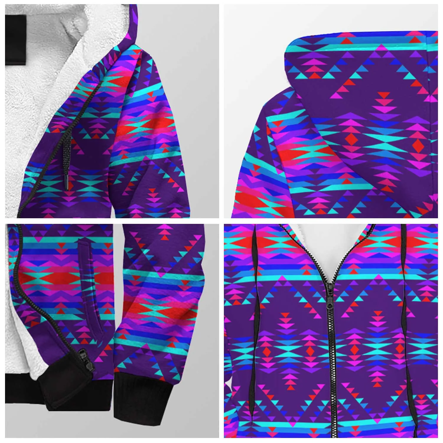 Vision of Peace Sherpa Hoodie