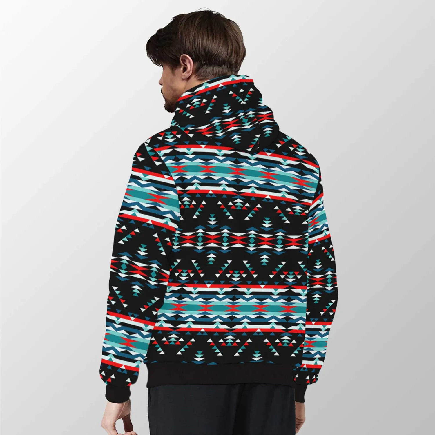 Visions of Peaceful Nights Sherpa Hoodie