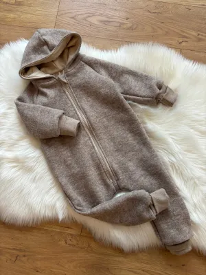 Walkoverall beige Gr. 98